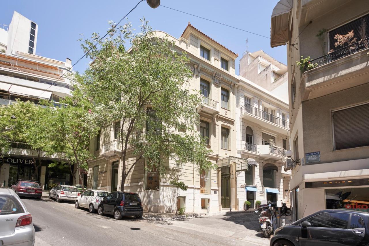 Charitos Iχ, Chic N Modern 2Bd Apt Athén Kültér fotó